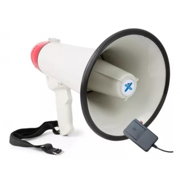 Megafono compatto e leggero con un potente amplificatore da 40W
