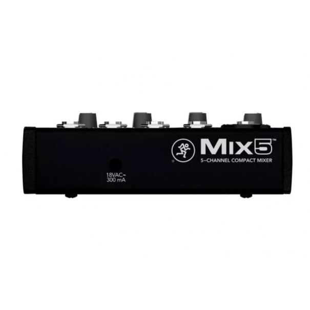 Mix5 MIXER COMPATTO 5 INPUT CON 1 PREAMPLIFICATORE MICROFONICI