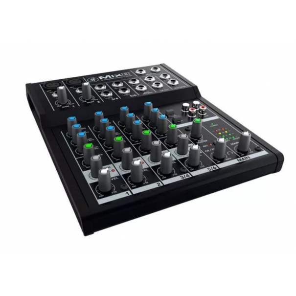 Mix8 MACKIE MIXER COMPATTO 6 INPUT CON 2 PREAMPLIFICATORI MICROFONICI