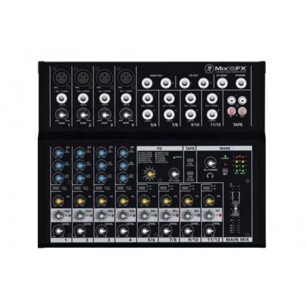 Mix12FX MIXER COMPATTO 12 INPUT CON EFFETTI