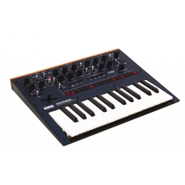 Monologue Blue Sintetizzatore Analogico Microfonico 25 Tasti Blu