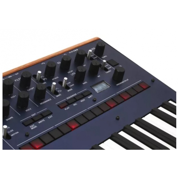 Monologue Blue Sintetizzatore Analogico Microfonico 25 Tasti Blu