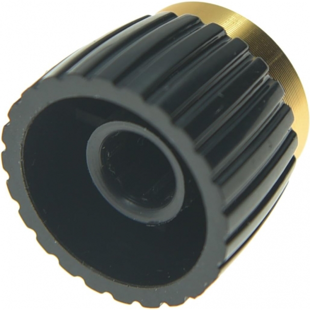 Manopole per amplificatore di chitarra, con incastro push-on, colore: nero 