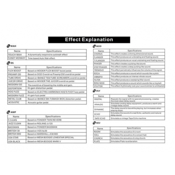 PE100 Effects Processor