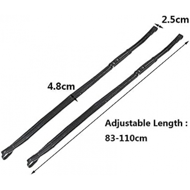 Tracolla  per la Fisarmonica da Basso 16-120 (Nero) 83 cm e 110 cm