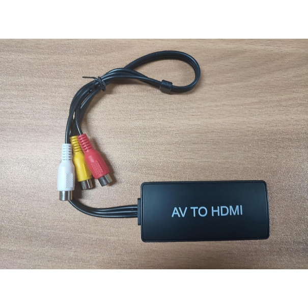Adattatore da RCA a HDMI, da AV a HDMI, convertitore audio video 1080P composito CVBS con cavo HDMI [B006WB059]