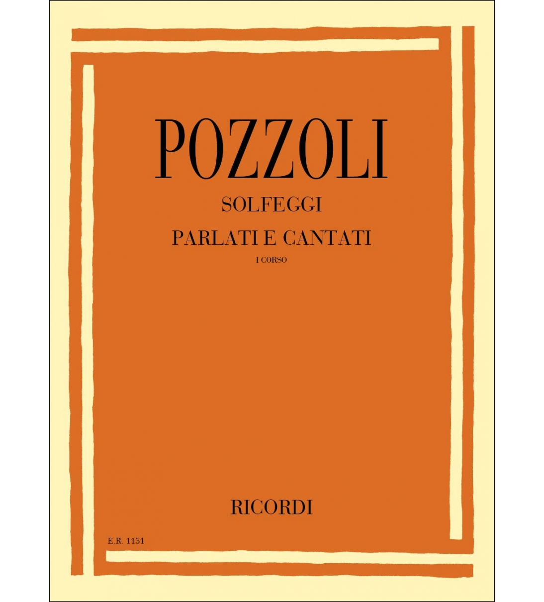 Solfeggi parlati e cantati - I Corso [ER1151]