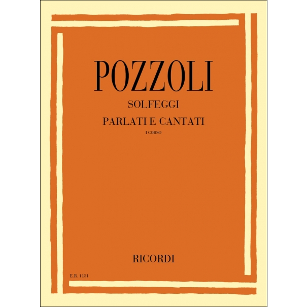 Solfeggi parlati e cantati - I Corso [ER1151]