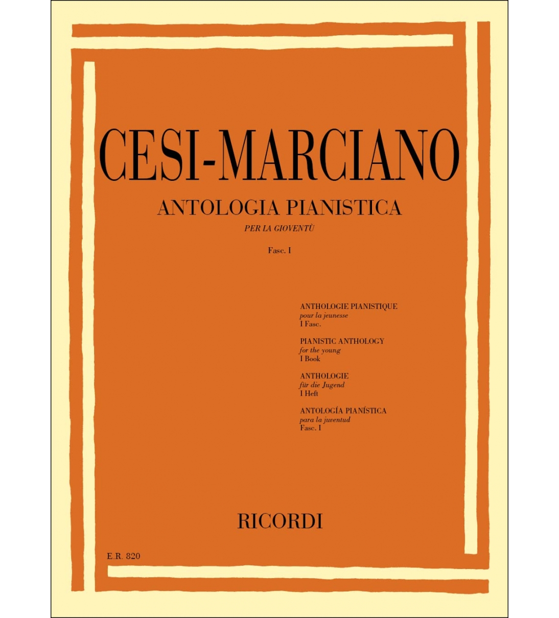 Cesi-Marciano Antologia Pianistica per la Gioventù