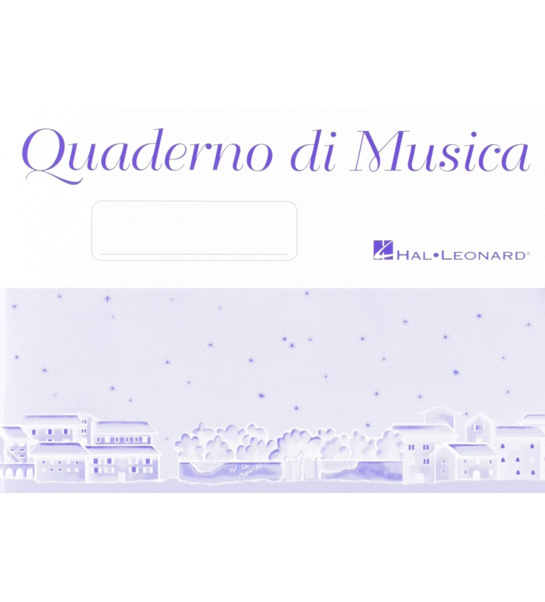 Quaderno Di Musica Blu