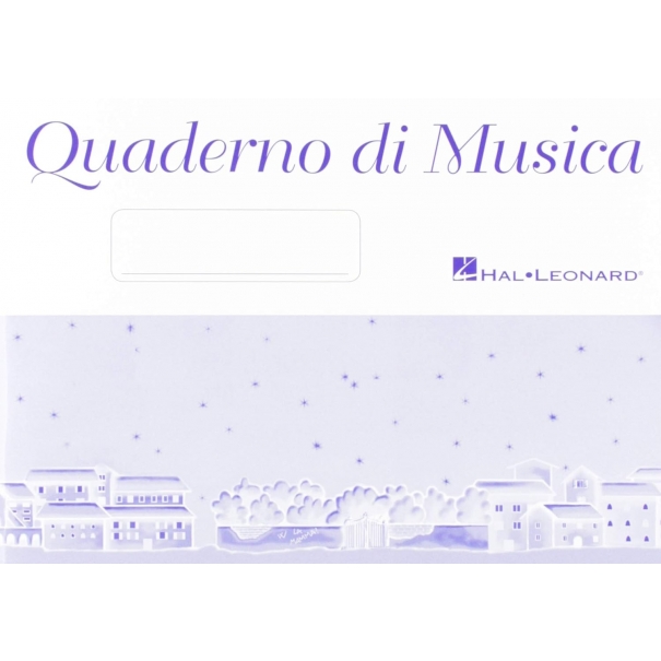 Quaderno Di Musica Blu