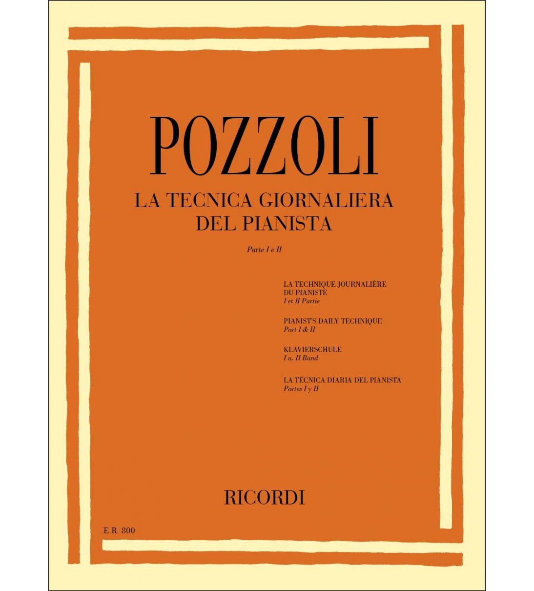 Tecnica Giornaliera del Pianista Parte 1 e 2