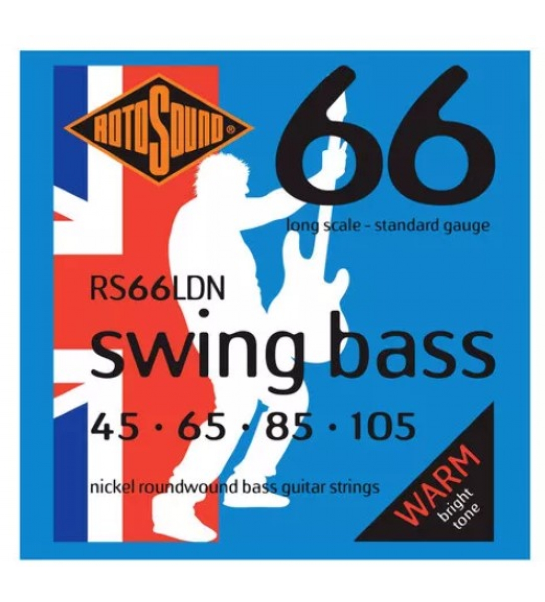 ROTOSOUND RS66LDN Swing Bass 66 Nickel 45-105