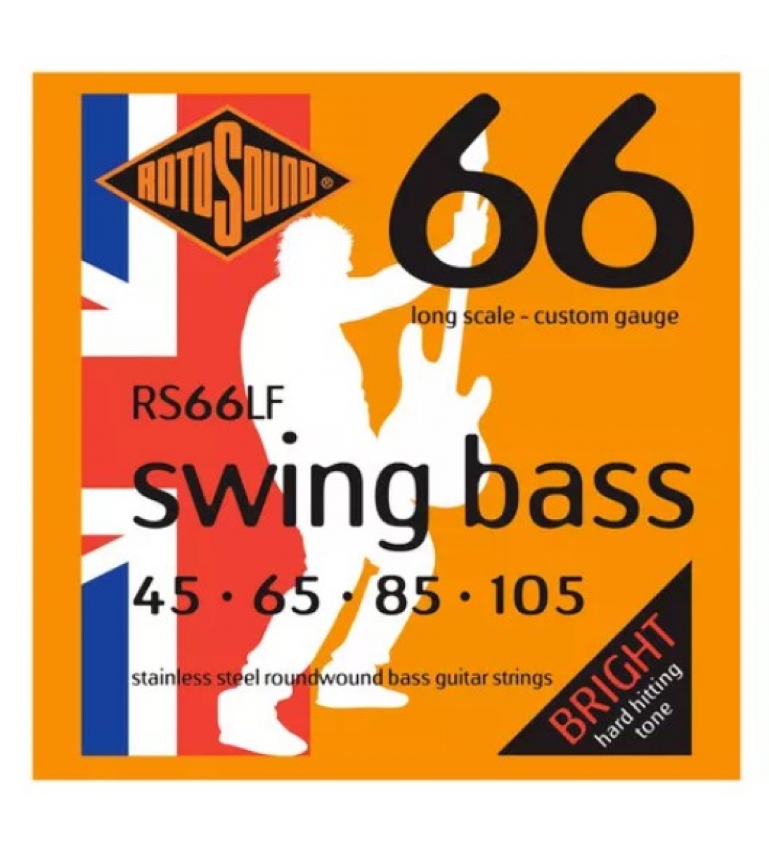 ROTOSOUND RS66LF Swing Bass 66 Stainless Steel 45-105