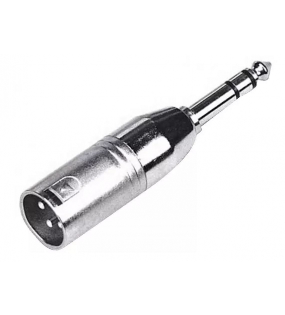 Male XLR / Male Jack Stereo Adapter