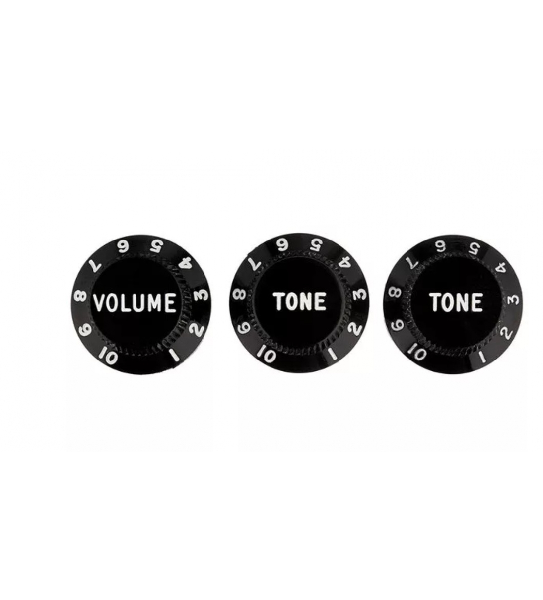 Stratocaster 3 Knobs 1V/2T Black