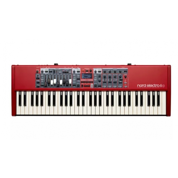 Electro 6D 61 Pianoforte digitale 61 tasti semipesati rosso