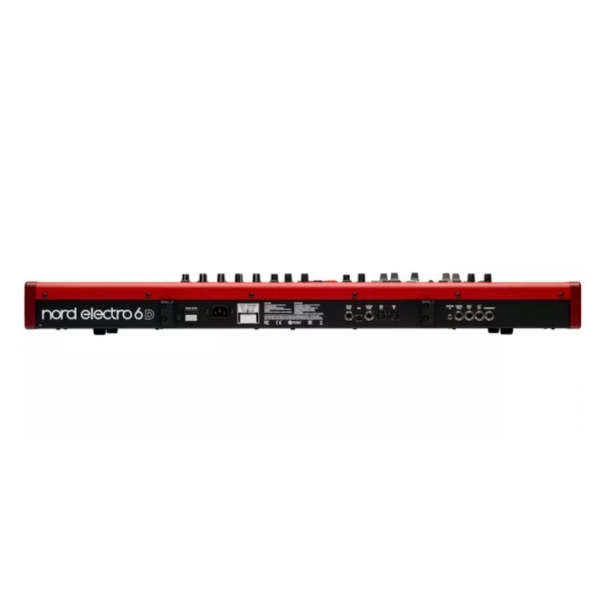 Electro 6D 61 Pianoforte digitale 61 tasti semipesati rosso