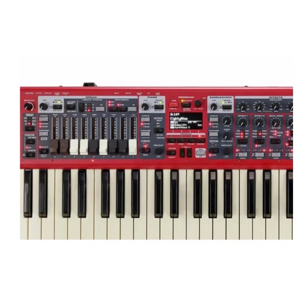 Electro 6D 61 Pianoforte digitale 61 tasti semipesati rosso