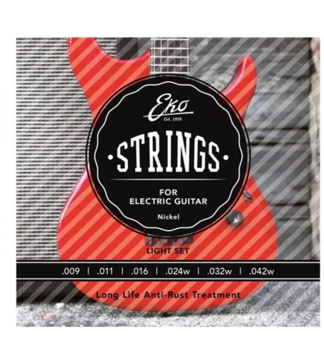 EKO Electric Guitar Strings 09-42 Extra Light