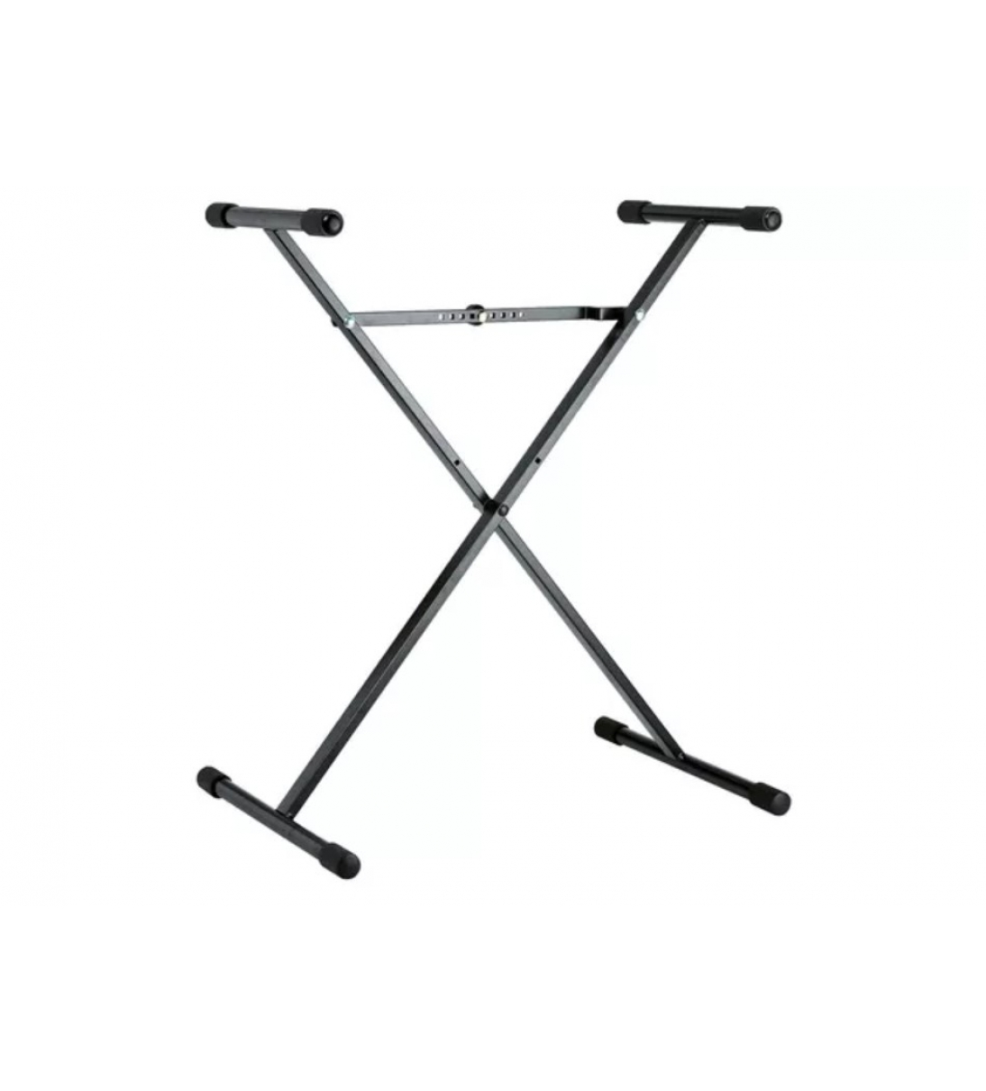 18962 Keyboard Stand Black, Supporto ad X con posizioni di blocco aggiuntive per un utilizzo estremamente basso
