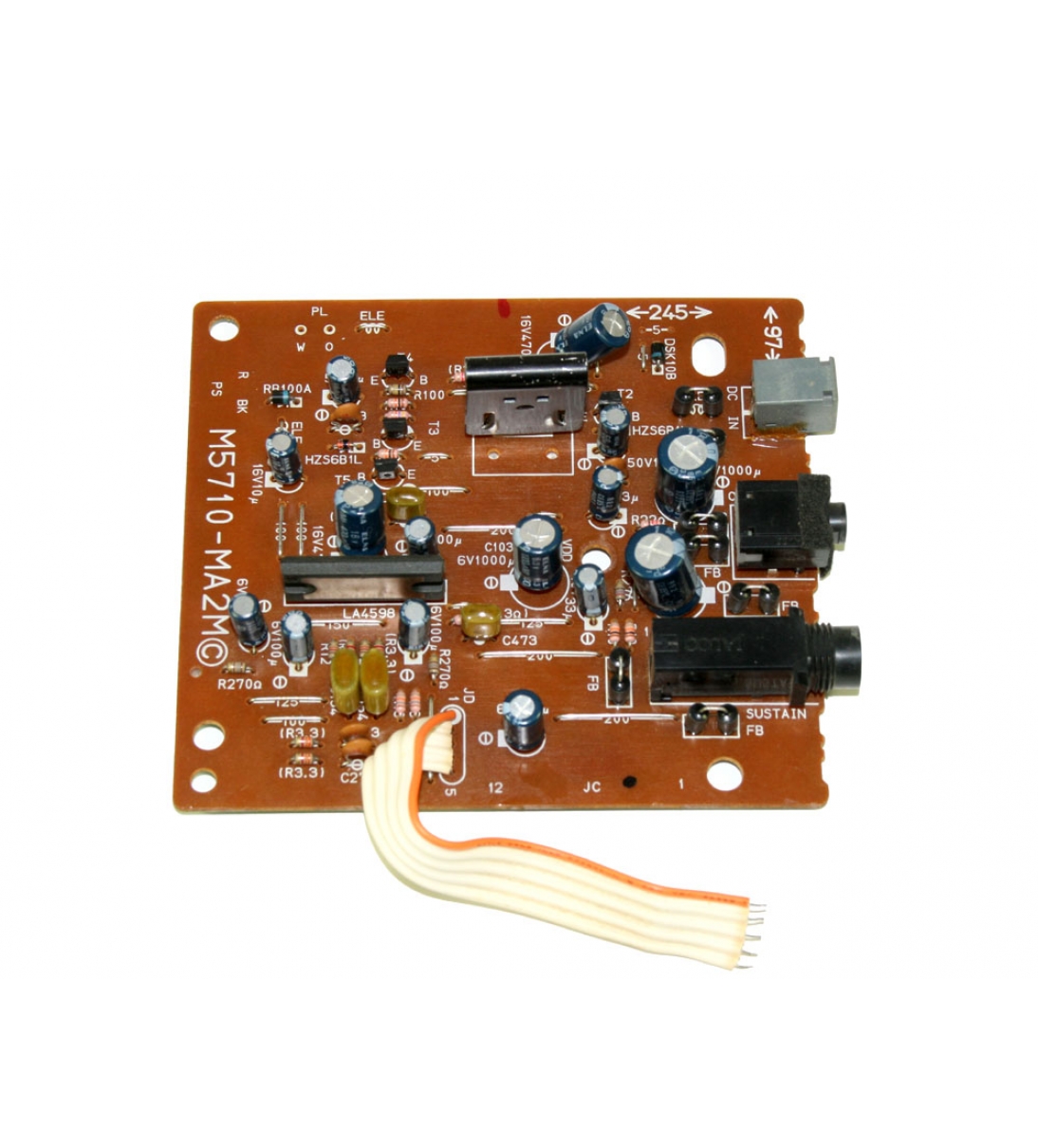 Scheda jack (M5710-MA2M), per tastiera Casio CTK-550