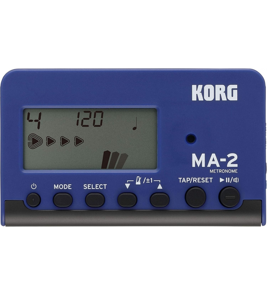 MA-2 LCD Metronomo Digitale Compatto, Blue/Nero