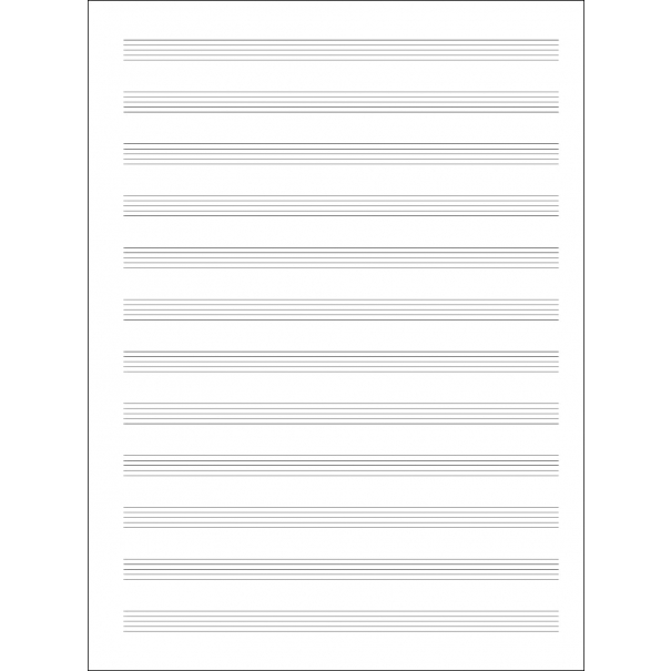 Leonard Quaderno di Musica 12 Righi 32 Pagine