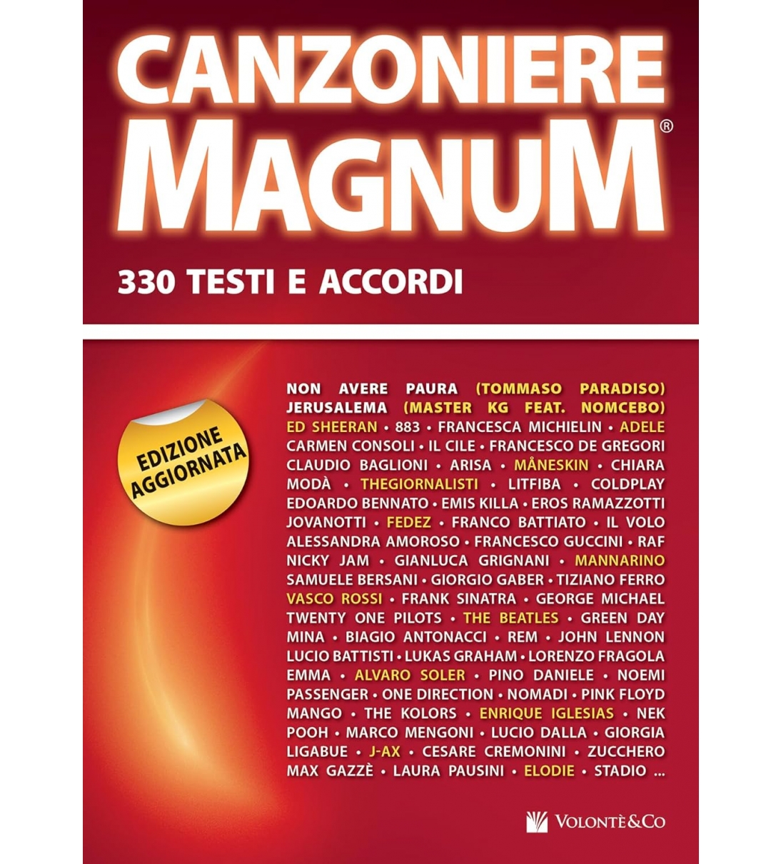 Canzoniere magnum. 330 testi e accordi