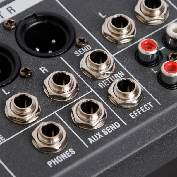 CT-80S Mixer/Scheda Audio 8 canali MP3 USB Bluetooth con Effetto Echo