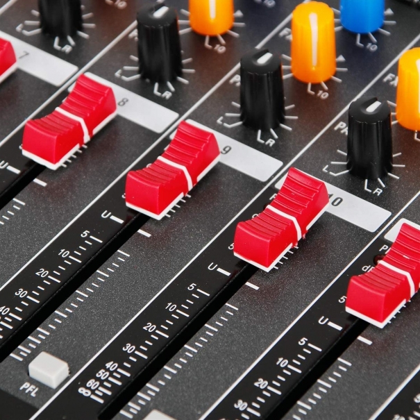 CT-120S Mixer/Scheda Audio 12 canali (reali) MP3 USB Bluetooth con Effetto Echo