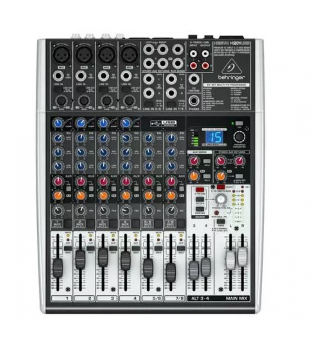 Xenyx X1204 USB MIXER USB PROCESSORE EFFETTI 24 BIT