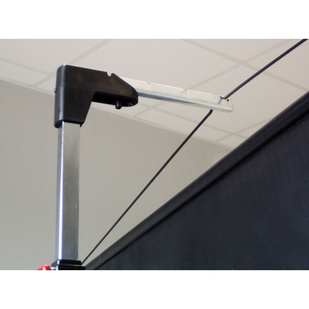 Schermo proiezione "Light-Pro" con bordi su treppiede 238x238cm 133"