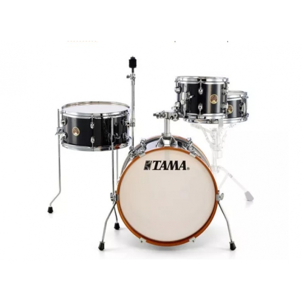 TAMA LJK48S-CCM Club Jam Charcoal Mist BATTERIA ACUSTICA CHARCOAL MIST Il kit "Club-JAM" riprende alcune idee dai kit vintage, come un supporto per piatti montato direttamen