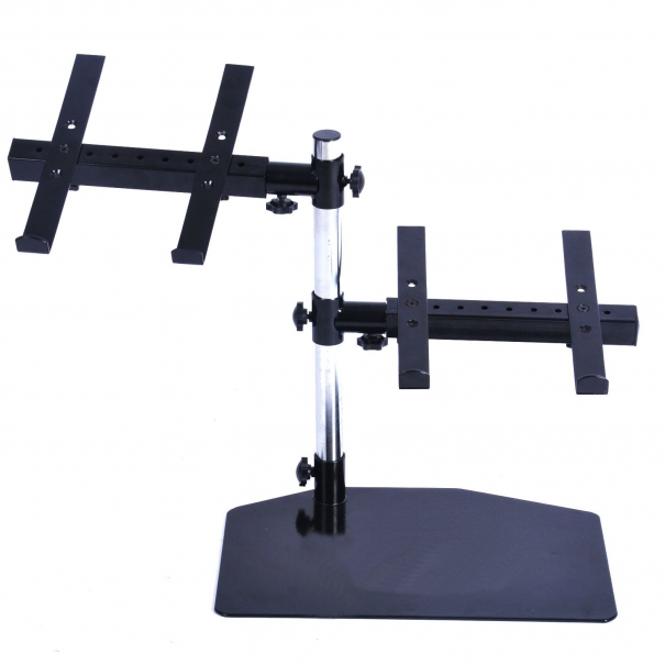 Double DJ Lap Top Stand