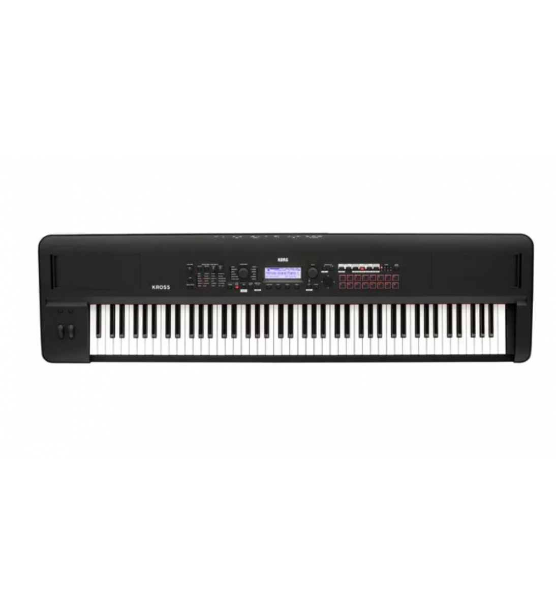 Kross 2 88 MB Synth Workstation "tuttofare" definitiva, caratterizzata da un'ampia tavolozza timbrica, potenza delle prestazioni, tastiera pesata, sequencer e campionamento
