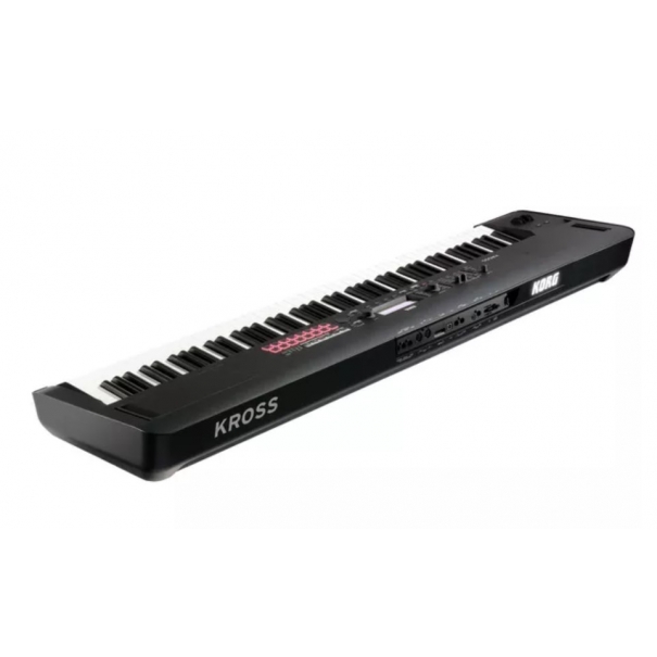 Kross 2 88 MB Synth Workstation "tuttofare" definitiva, caratterizzata da un'ampia tavolozza timbrica, potenza delle prestazioni, tastiera pesata, sequencer e campionamento