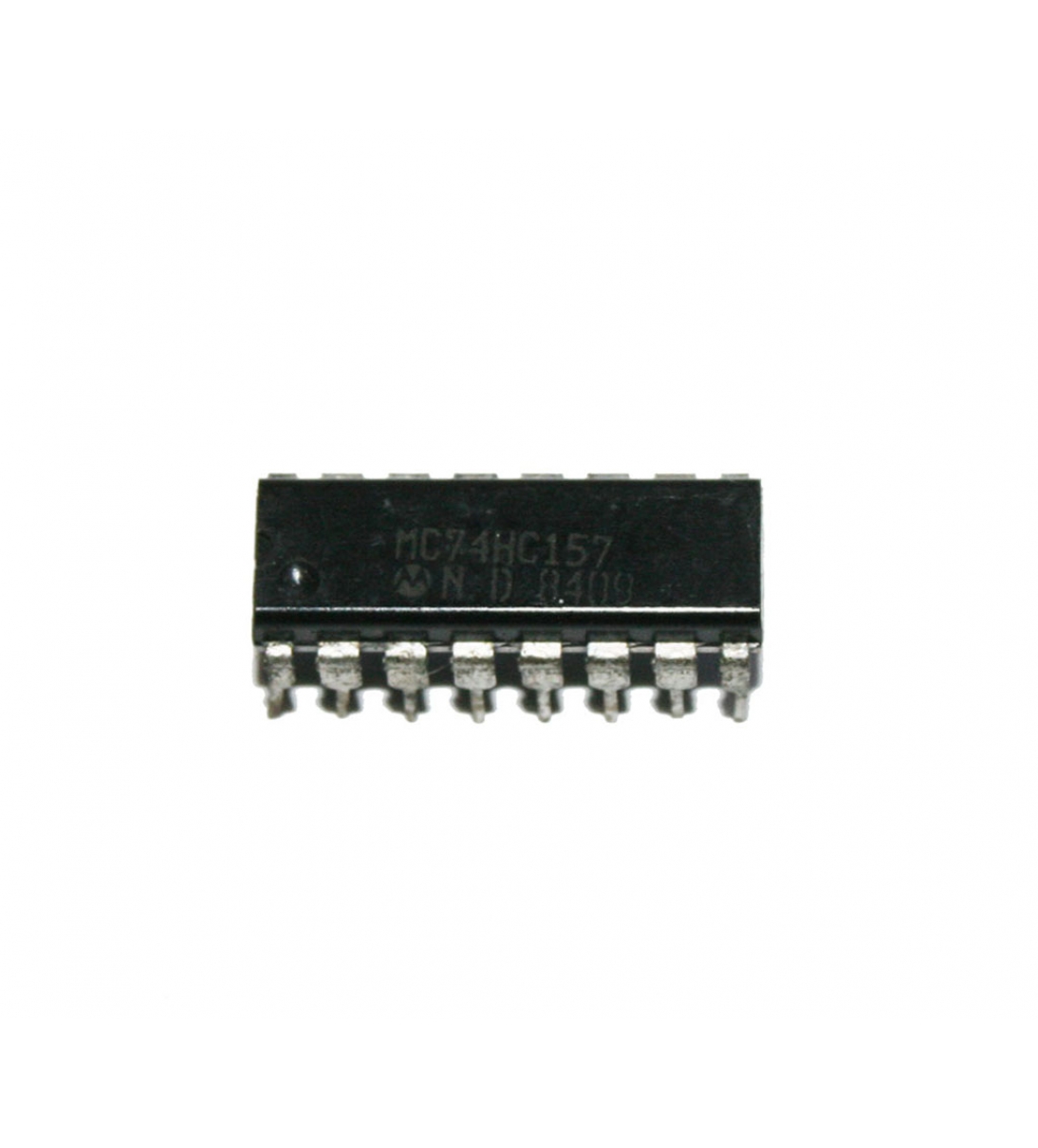 Circuito integrato, multiplexer quadruplo a 2 ingressi 74HC157, DIP a 16 pin