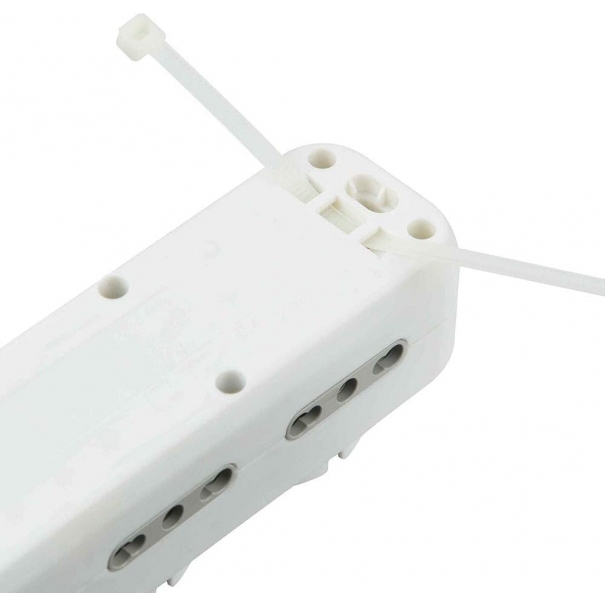 Multipresa 9 Posti, Bianco, 1.5 m