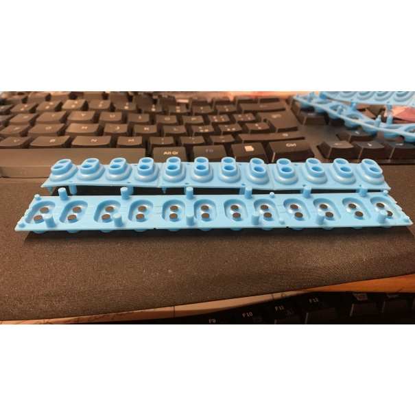 M-Audio Gommini Conduttivi 12 tasti Originali M-Audio per Tastiera Keysation MK3 e Okygen Pro (colore Azzurro) [B027MA102]