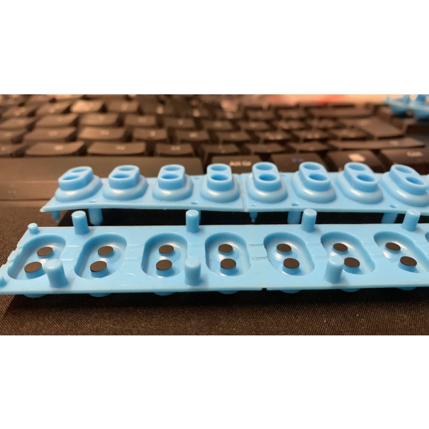 M-Audio Gommini Conduttivi  13 tasti Originali M-Audio per Tastiera Keysation MK3 e Okygen Pro (colore Azzurro) [B027MA104]