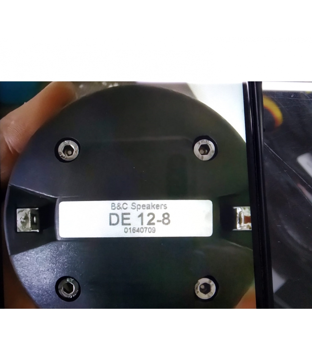 B&C DE12-8 Driver 1" 50 W 8 ohm 106dB tweeter DE128 DE12-8