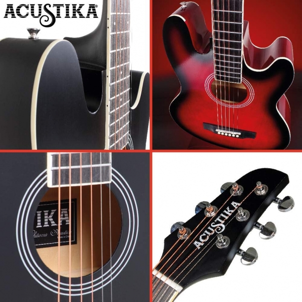 F330 Chitarra Acustica - Chitarra Acustica misura 39” ( 97x36x9,5 ) cm in Legno - 6 Corde in Acciaio