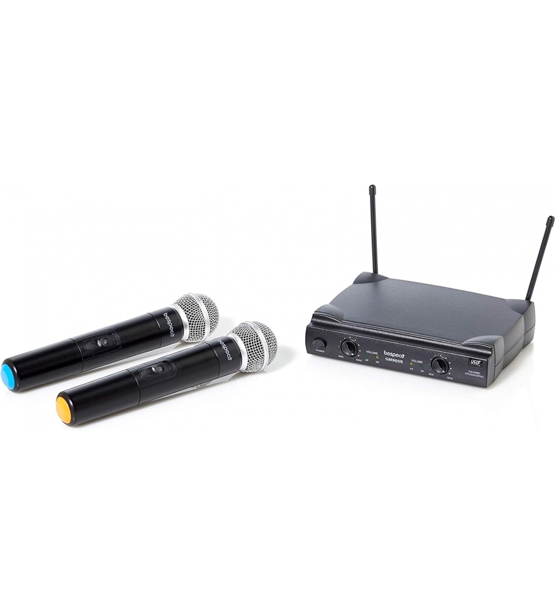 Bespeco GM905R Doppio Radiomicrofono Senza Fili Palmare Vhf