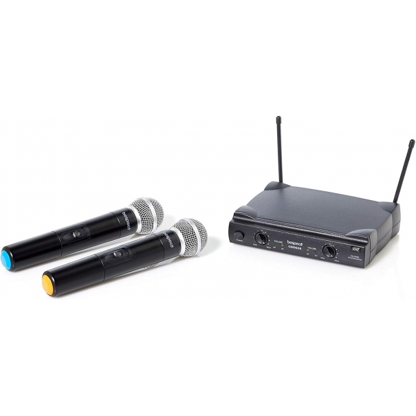 Bespeco GM905R Doppio Radiomicrofono Senza Fili Palmare Vhf