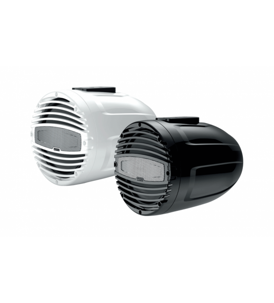 HERTZ HTX 8 M-FL-C - coassiale nautico 20cm in box, con illuminazione LED multicolore, per installazione a torretta. Finitura nera