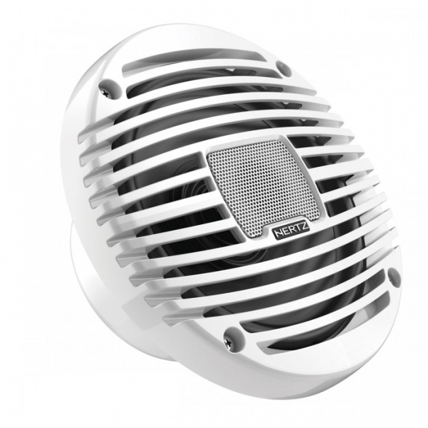 HERTZ HEX 6.5 M-TW - coppia di coassiali marini 165mm con griglia - finitura bianca