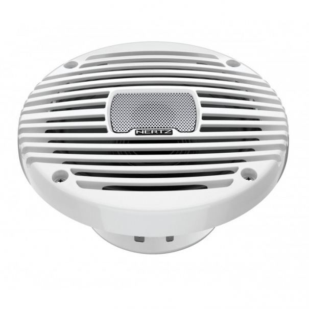 HERTZ HEX 6.5 M-TW - coppia di coassiali marini 165mm con griglia - finitura bianca