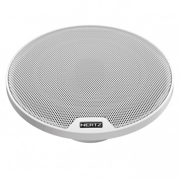 Hertz HEX 6.5 C-W coppia di coassiali marini 165mm con griglia classica e finitura bianca