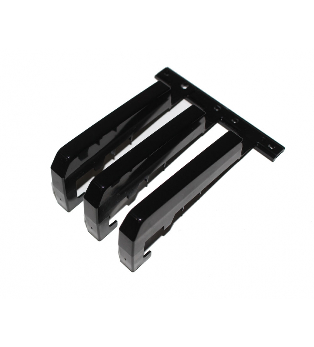 Tasti stile 107U, gruppo di tasti neri inferiori, 3 tasti, per tastiera Casio, tre tasti neri (Fa#, Sol#, La#)